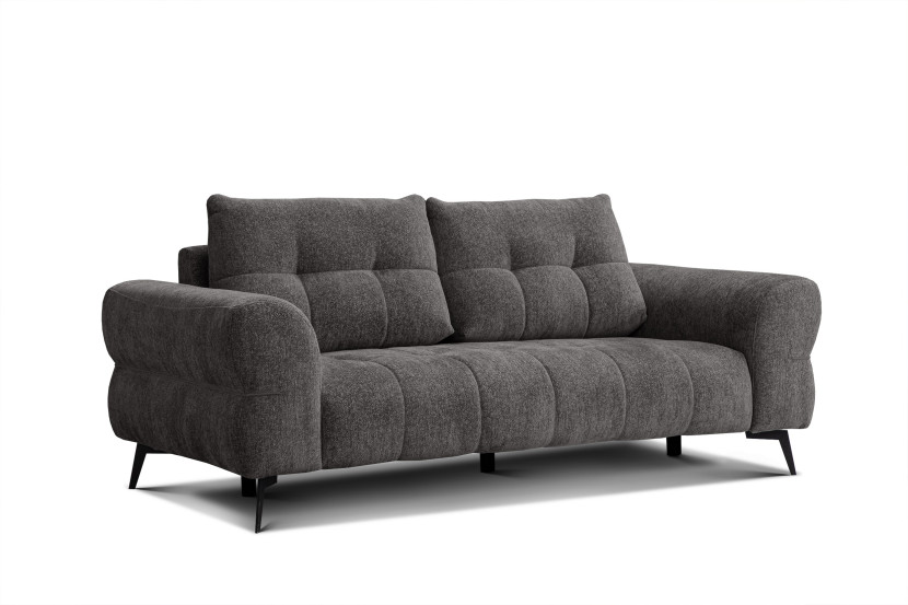 Sofa 3 osobowa SALVINI, ciemnoszara 805669
