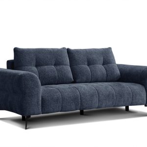 Sofa 3 osobowa SALVINI, granatowa 805656 Sofa 3 osobowa SALVINI, granatowa 805656