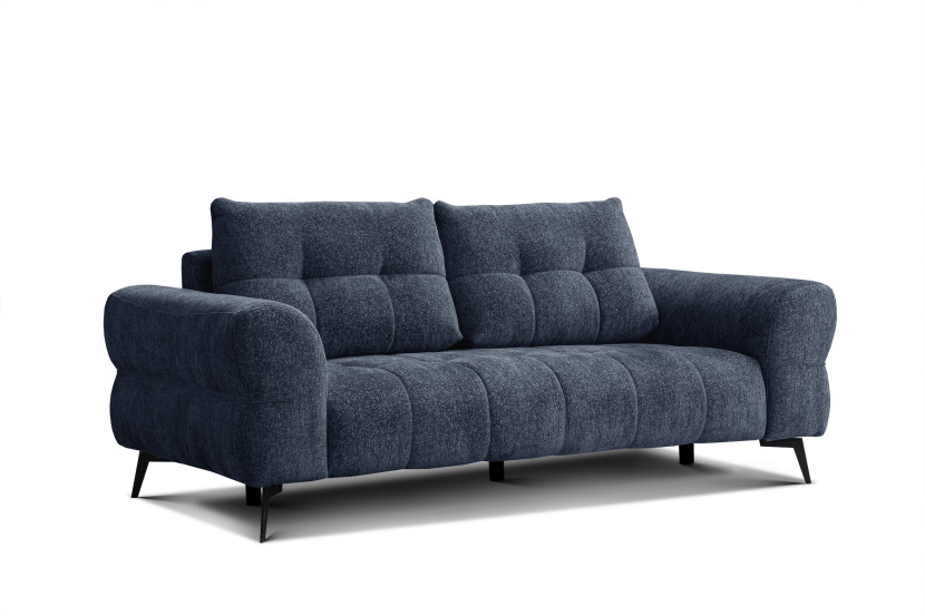 Sofa 3 osobowa SALVINI, granatowa 805656