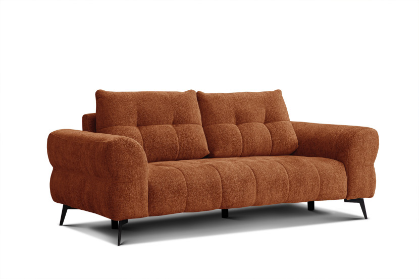 Sofa 3 osobowa SALVINI, pomarańczowa 805664
