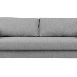 Sofa 3 osobowa szara funkcja spania 190484 Sofa 3 osobowa szara funkcja spania 190484