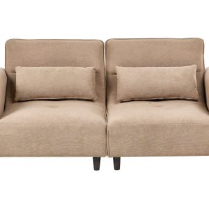 Sofa 3-osobowa tkanina jasnobrązowa 806454 Sofa 3-osobowa tkanina jasnobrązowa 806454