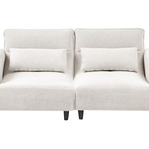 Sofa 3-osobowa tkanina złamana biel 806465 Sofa 3-osobowa tkanina złamana biel 806465