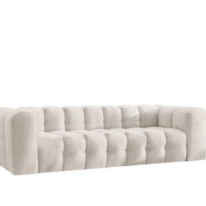 Sofa 4-osobowa, Kanapa BALOO, tkanina Szenil, Ecru 754092 Sofa 4-osobowa, Kanapa BALOO, tkanina Szenil, Ecru 754092