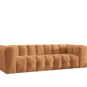 Sofa 4-osobowa, Kanapa BALOO, tkanina Szenil, Pomarańczowy 754089 Sofa 4-osobowa, Kanapa BALOO, tkanina Szenil, Pomarańczowy 754089