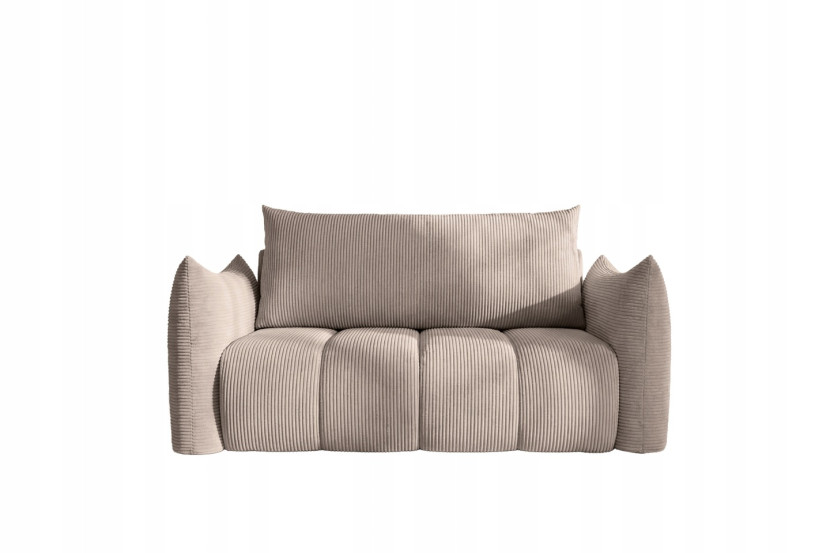 Sofa amerykanka Flo, z funkcją spania, dla dzieci, Poso, cappuccino (02) 915427