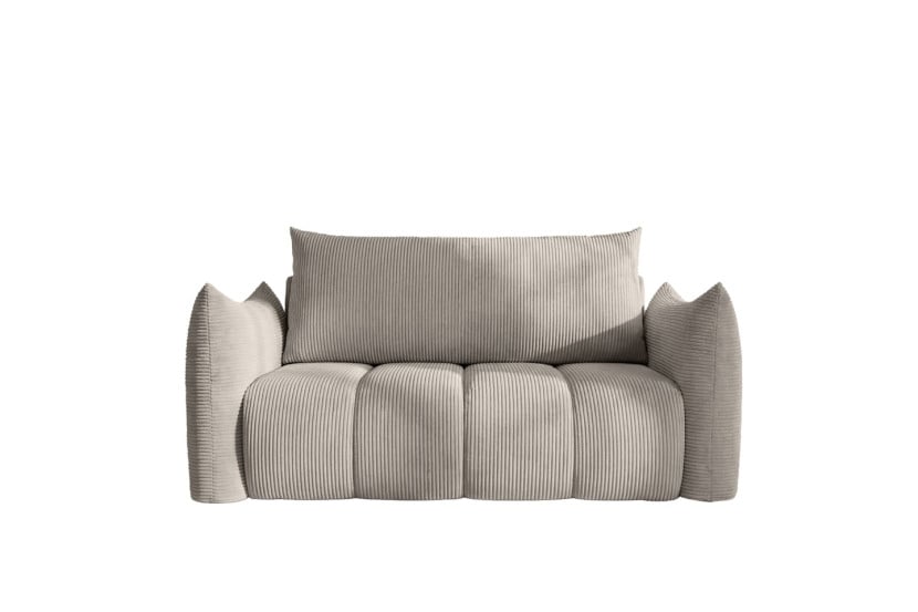 Sofa amerykanka Flo, z funkcją spania, dla dzieci, Poso, jasnoszary (55) 915435