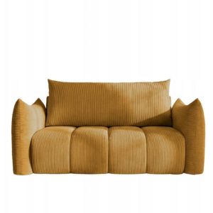 Sofa amerykanka Flo, z funkcją spania, dla dzieci, Poso, musztarda (01) 915436 Sofa amerykanka Flo, z funkcją spania, dla dzieci, Poso, musztarda (01) 915436