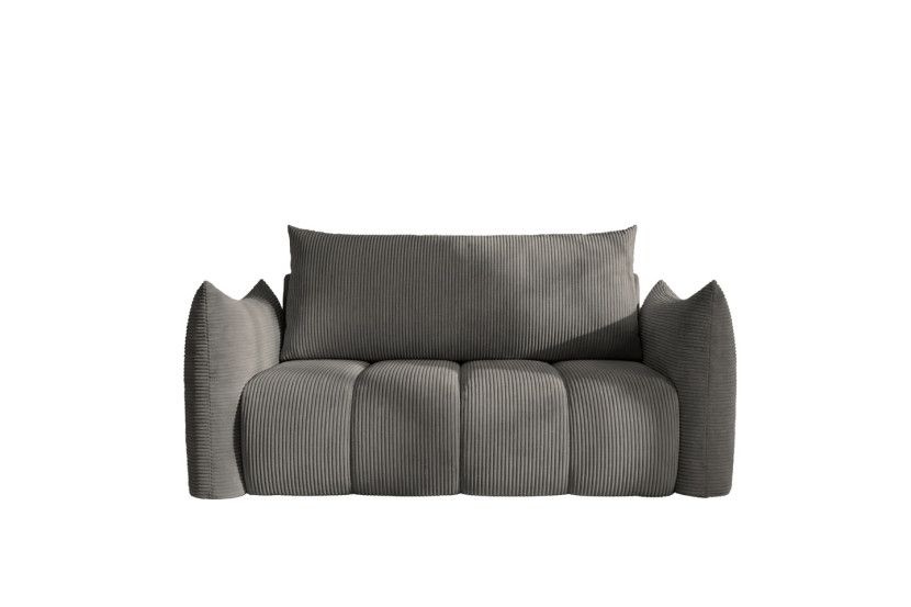 Sofa amerykanka Flo, z funkcją spania, dla dzieci, Poso, szary (22) 915428