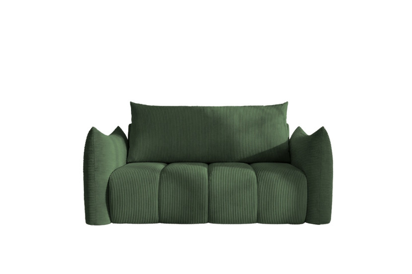 Sofa amerykanka Flo, z funkcją spania, dla dzieci, Poso, zielony (14) 915430
