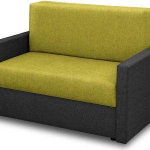 Sofa amerykanka rozkładana Tedi 1 Czarna/Zielona 195513 Sofa amerykanka rozkładana Tedi 1 Czarna/Zielona 195513