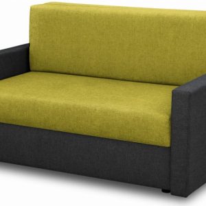 Sofa amerykanka rozkładana Tedi 2 Czarna/Zielona 195686 Sofa amerykanka rozkładana Tedi 2 Czarna/Zielona 195686