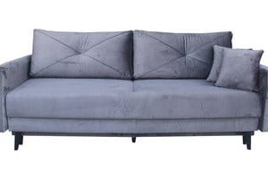 Sofa Anora z funkcją spania grafit czarne 73877 Sofa Anora z funkcją spania grafit czarne 73877