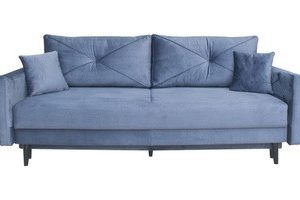 Sofa Anora z funkcją spania granatowa cza 70777 Sofa Anora z funkcją spania granatowa cza 70777