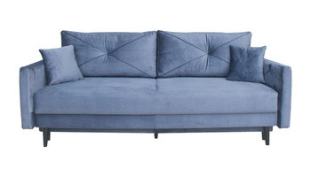 Sofa Anora z funkcją spania granatowa cza 70777