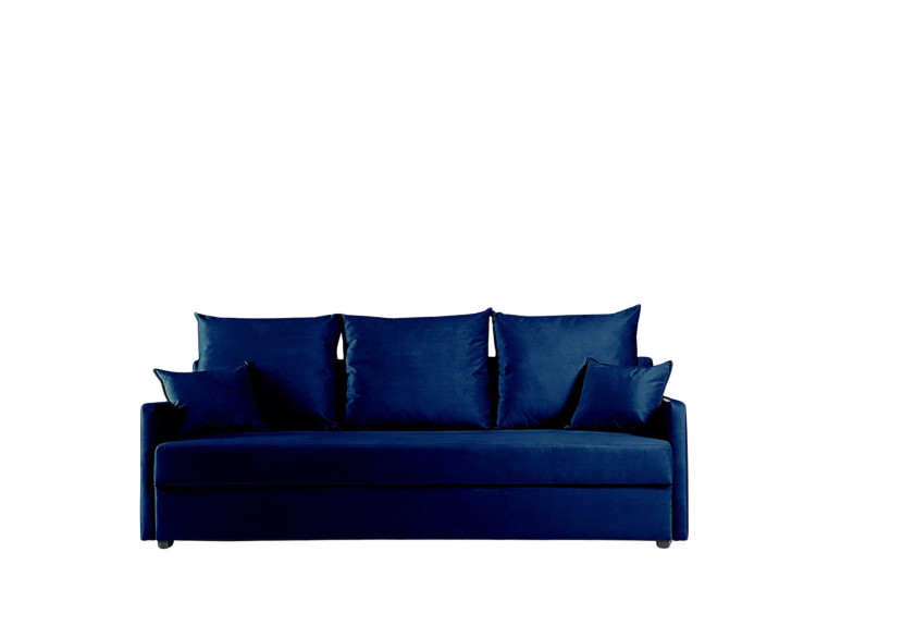 Sofa arkadia rozkładana granatowa z funkcją spania 717843