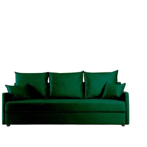Sofa arkadia rozkładana zielona z funkcją spania 717842 Sofa arkadia rozkładana zielona z funkcją spania 717842