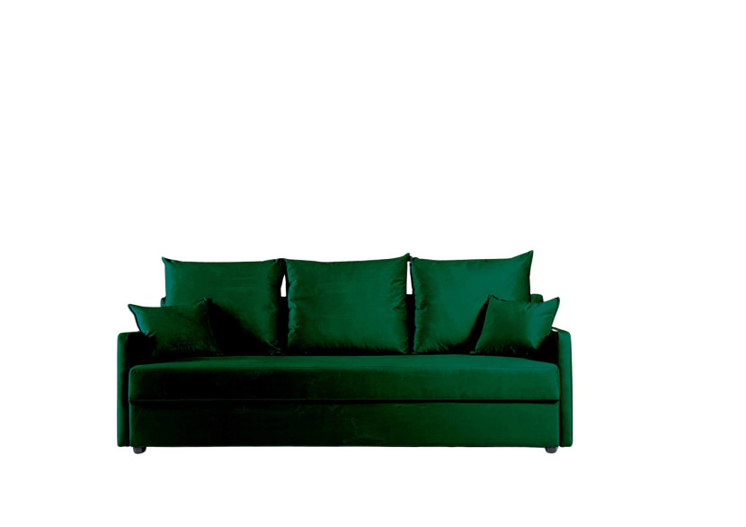 Sofa arkadia rozkładana zielona z funkcją spania 717842