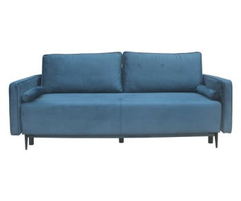 Sofa Arosa z funkcją spania granatowa 81532