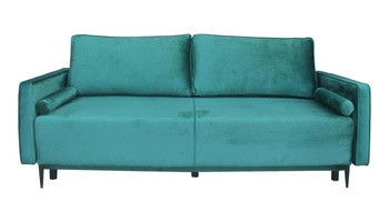 Sofa Arosa z funkcją spania zielona 81540