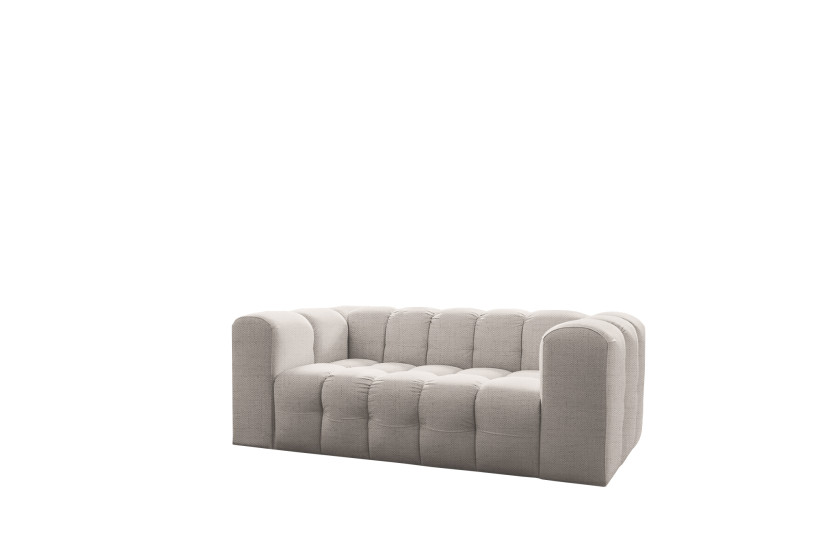 Sofa Baloo, 2-osobowa, do salonu, tkanina Moly, krem 806432