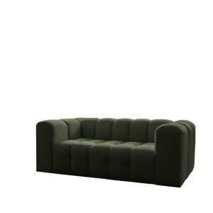 Sofa Baloo, 2-osobowa, do salonu, tkanina Tiffany, zielony 806417 Sofa Baloo, 2-osobowa, do salonu, tkanina Tiffany, zielony 806417