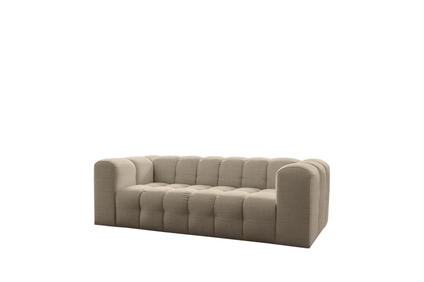 Sofa Baloo, 3-osobowa, do salonu, tkanina Moly, beż 806408