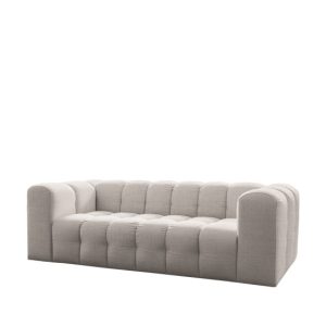 Sofa Baloo, 3-osobowa, do salonu, tkanina Moly, krem 806426 Sofa Baloo, 3-osobowa, do salonu, tkanina Moly, krem 806426