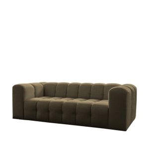 Sofa Baloo, 3-osobowa, do salonu, tkanina Moly, zielony 806468 Sofa Baloo, 3-osobowa, do salonu, tkanina Moly, zielony 806468