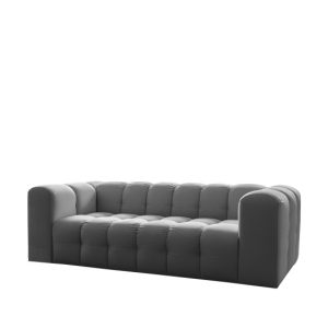 Sofa Baloo, 3-osobowa, do salonu, tkanina Tiffany, szary 806413 Sofa Baloo, 3-osobowa, do salonu, tkanina Tiffany, szary 806413