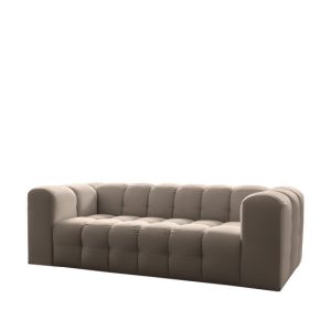 Sofa Baloo, 3-osobowa, do salonu, tkanina Tiffany, taupe 806462 Sofa Baloo, 3-osobowa, do salonu, tkanina Tiffany, taupe 806462
