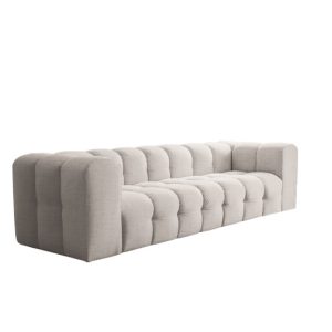 Sofa Baloo, 4-osobowa, do salonu, tkanina Moly, krem 806421 Sofa Baloo, 4-osobowa, do salonu, tkanina Moly, krem 806421