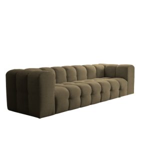 Sofa Baloo, 4-osobowa, do salonu, tkanina Moly, zielony 806450 Sofa Baloo, 4-osobowa, do salonu, tkanina Moly, zielony 806450