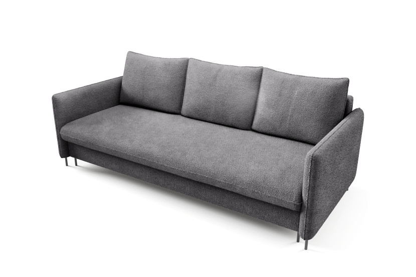 Sofa BELISSA funkcja spania pojemnik BOUCLE, Bukla quelle 92 575939