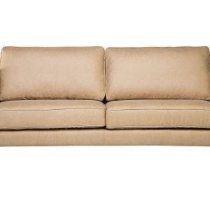 Sofa beżowa retro metalowe nóżki 191128 Sofa beżowa retro metalowe nóżki 191128