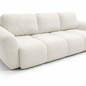 Sofa Boucle Premium 250 cm Kanapa Rozkładana 3-osobowa z Pojemnikiem Agnelo 1038420 Sofa Boucle Premium 250 cm Kanapa Rozkładana 3-osobowa z Pojemnikiem Agnelo 1038420