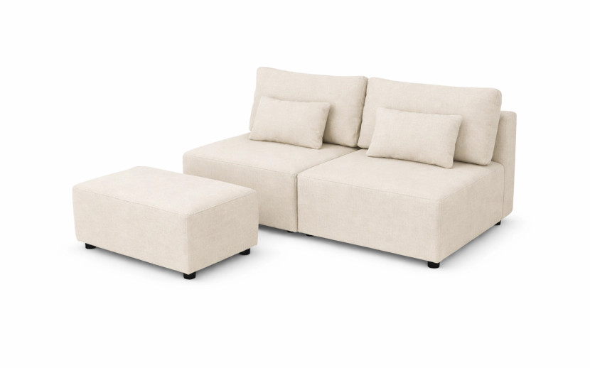 Sofa Calys + Pufa Calys / STORM 02 756248