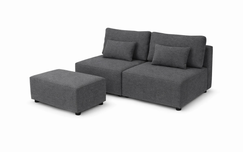 Sofa Calys + Pufa Calys / STORM 97 756249