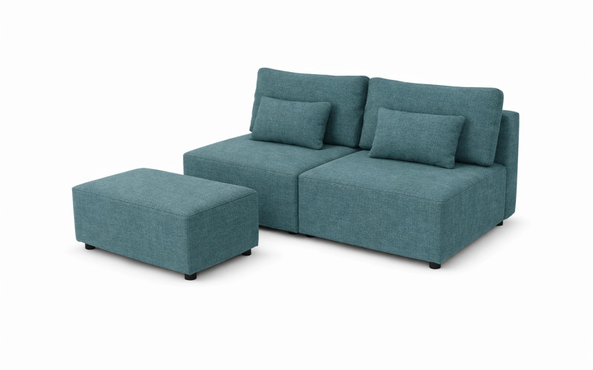 Sofa Calys + Pufa Calys / STROM 72 756251
