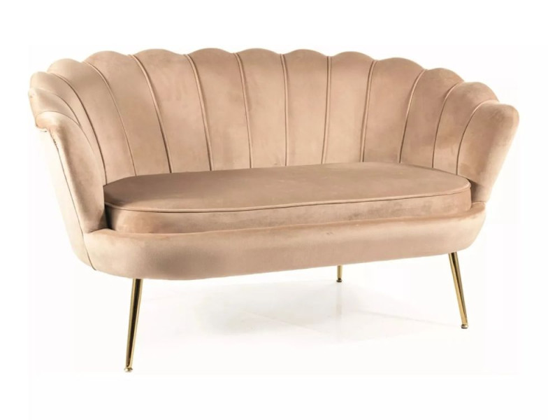 Sofa CAMELLIA 2 VELVET beżowa 854079