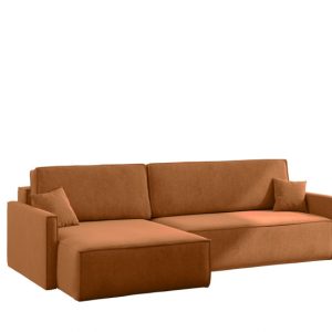 Sofa Carlos z Funkcją Spania Tkanina Salvador Brązowy Lewy 656180 Sofa Carlos z Funkcją Spania Tkanina Salvador Brązowy Lewy 656180