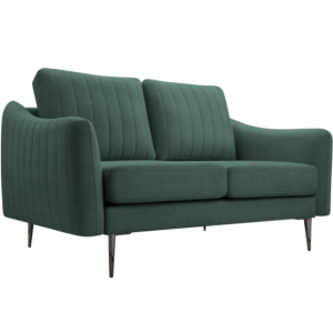 Sofa CORI dwuosobowa wolnostojąca Zielona 817808