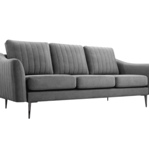 Sofa CORI trzyosobowa wolnostojąca Ciemny Szara 817813