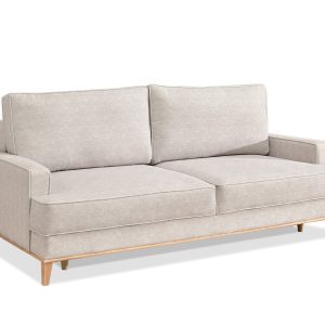 Sofa Crema-3 Popiel Tkanina, Podstawa Buk 345632