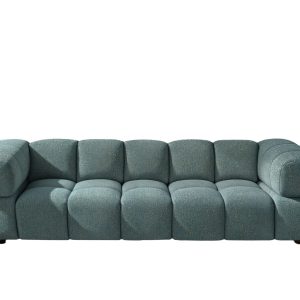 Sofa czteroosobowa, tkanina szenilowa Puente, Lazurowy, Averro 942211 Sofa czteroosobowa, tkanina szenilowa Puente, Lazurowy, Averro 942211