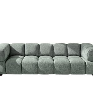 Sofa czteroosobowa, tkanina szenilowa Puente, Miętowy, Averro 942247 Sofa czteroosobowa, tkanina szenilowa Puente, Miętowy, Averro 942247