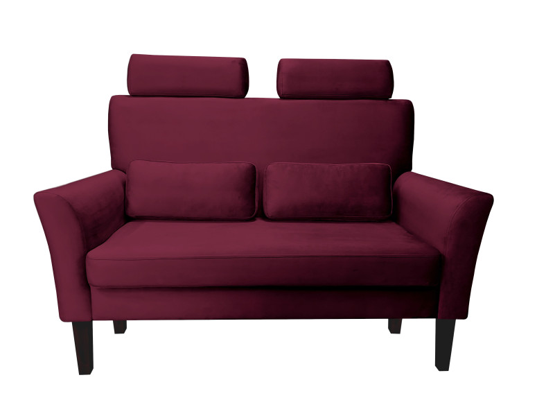 Sofa DENVER tkanina Welur noga drewniana 401359