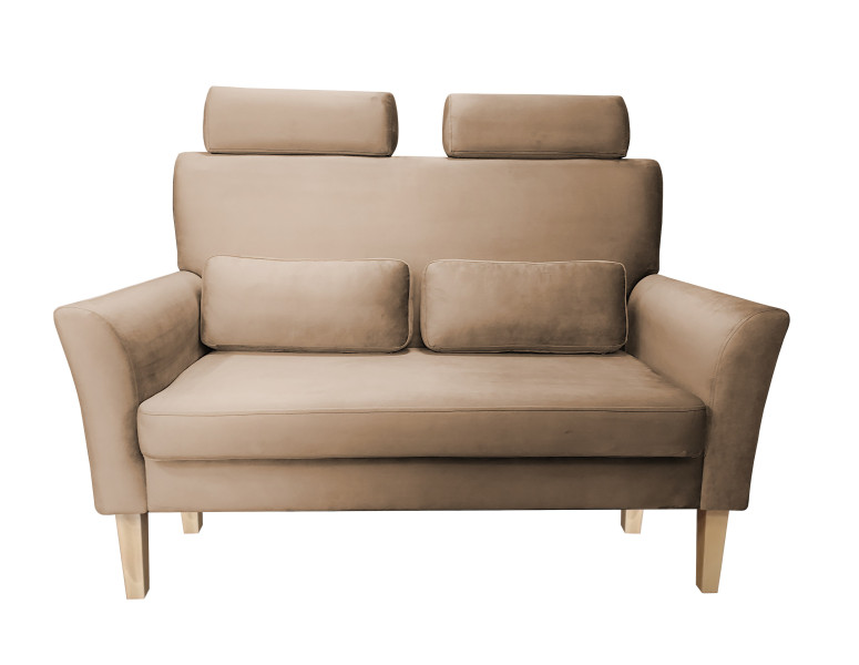 Sofa DENVER tkanina Welur noga drewniana 401370