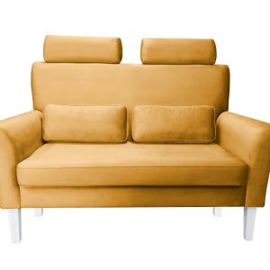 Sofa DENVER tkanina Welur noga drewniana 401372