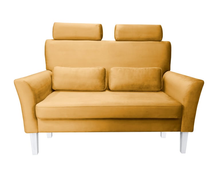 Sofa DENVER tkanina Welur noga drewniana 401372